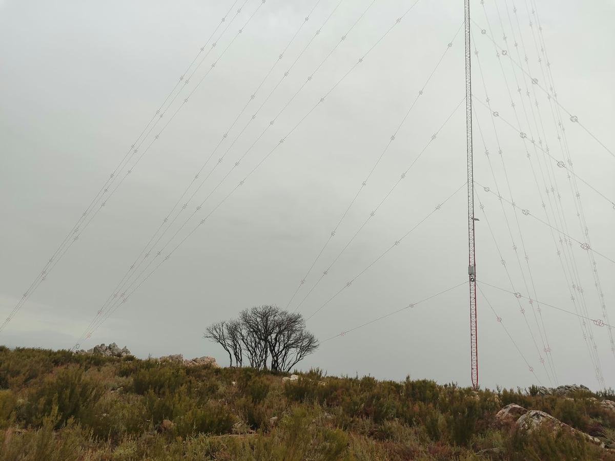 La torre en el cerro de El Muelo