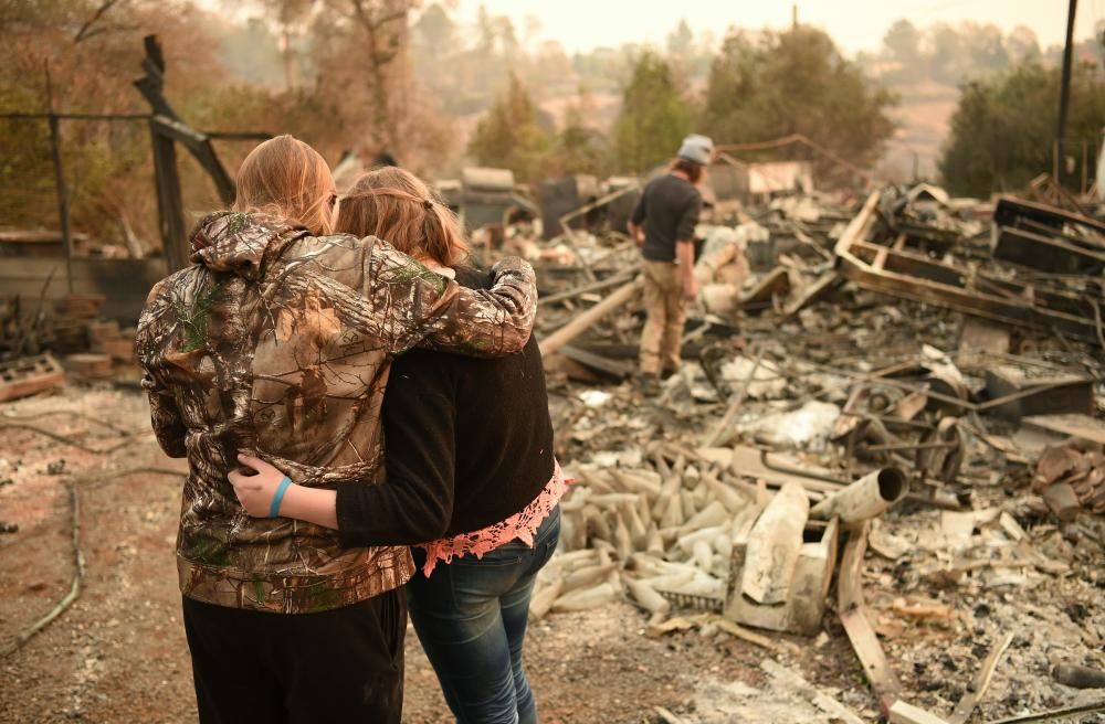 El devastador incendio de California, en imágenes