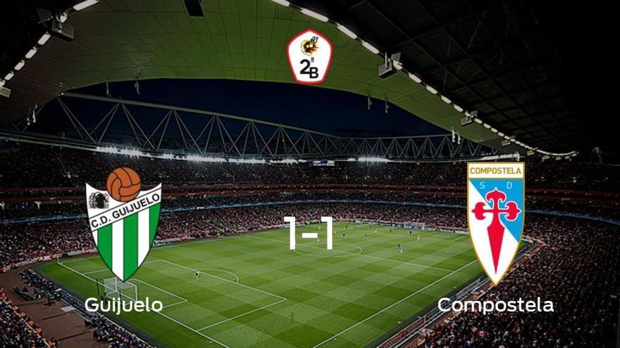 El Guijuelo y el Compostela se reparten los puntos tras su empate a uno