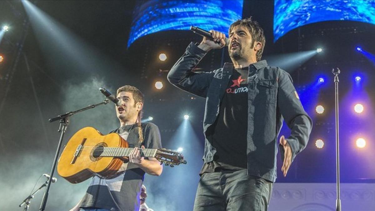 Concierto de ESTOPA en el Palau Sant Jordi.