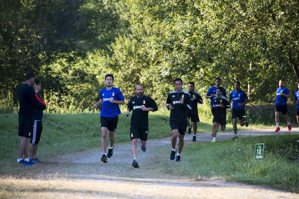 Entrenamiento del Real Oviedo