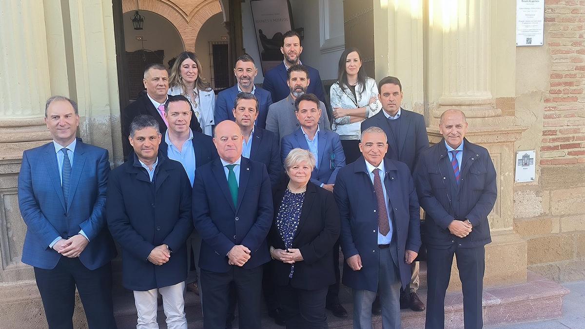 Consignatarios del Puerto de Málaga han visitado este jueves el Puerto Seco de Antequera
