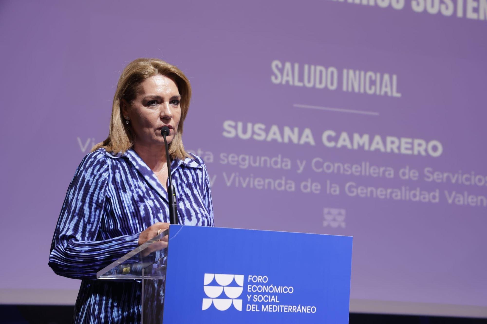 Foro Mediterráneo: Susana Camarero anuncia la primera regularización del alquiler con opción a compra para jóvenes