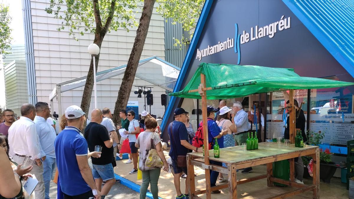 Pabellón de Langreo en la Feria de Muestras