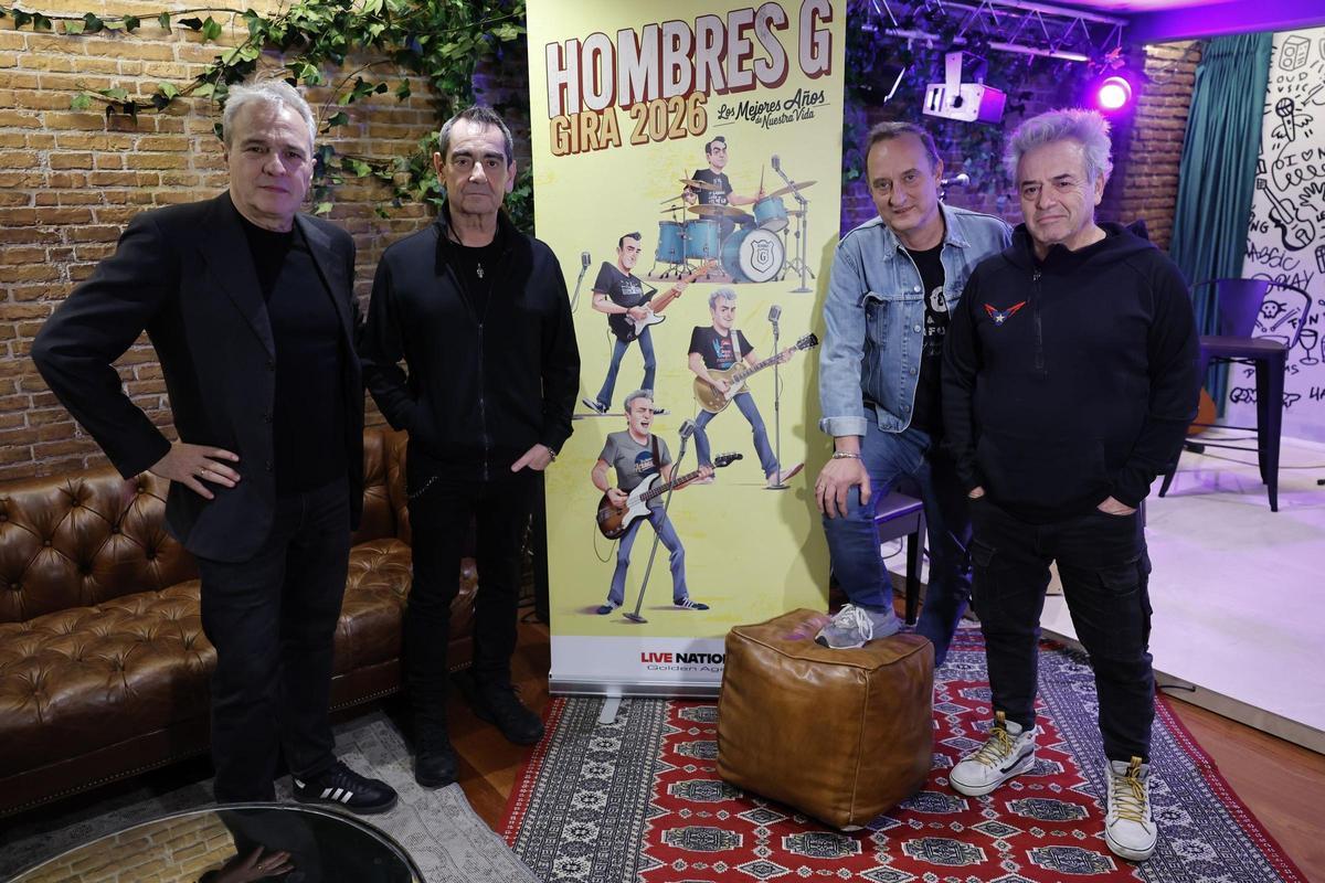 Hombres G regresan a Castellón tras su paso este mismo año por el SanSan Festival de Benicàssim.
