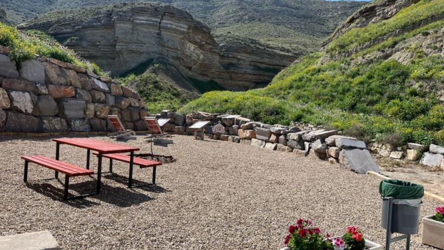 Rueda de Jalón crea un rincón con vistas espectaculares