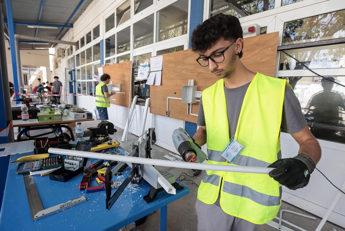 Una demostración de FP en un instituto de la provincia