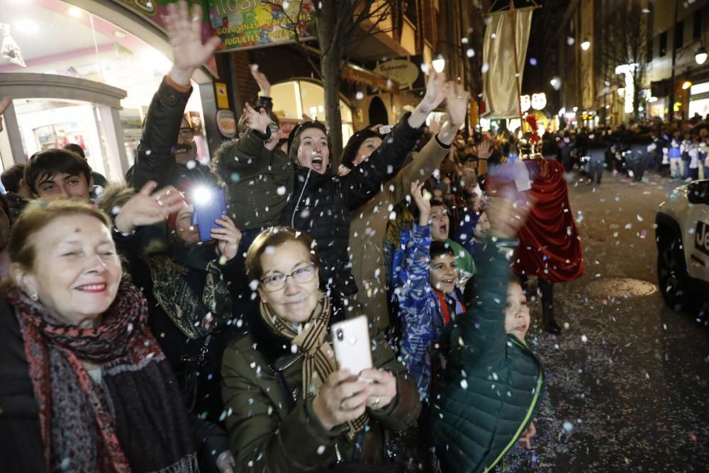 Cabalgata de Reyes 2020 en Gijón