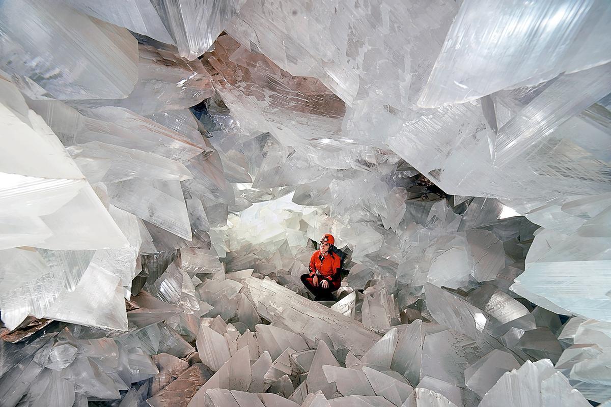 Interior de la Geoda de Pulpí.