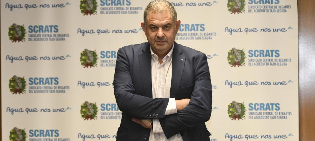 Lucas Jiménez: "Queremos que el Trasvase Tajo-Segura deje de formar parte de los debates políticos de nuestro país"