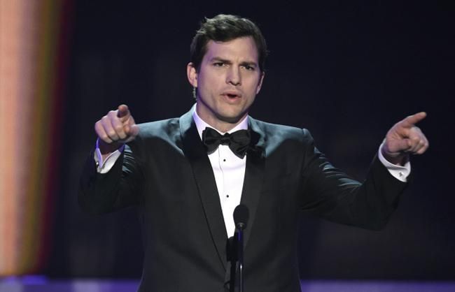 El actor Ashton Kutcher durante la gala de los premios SAG