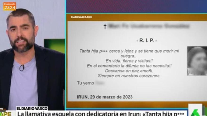 &quot;Tanta h.p. cerca y se tiene que morir mi suegra&quot;: Esta es la esquela de la que todo el mundo habla