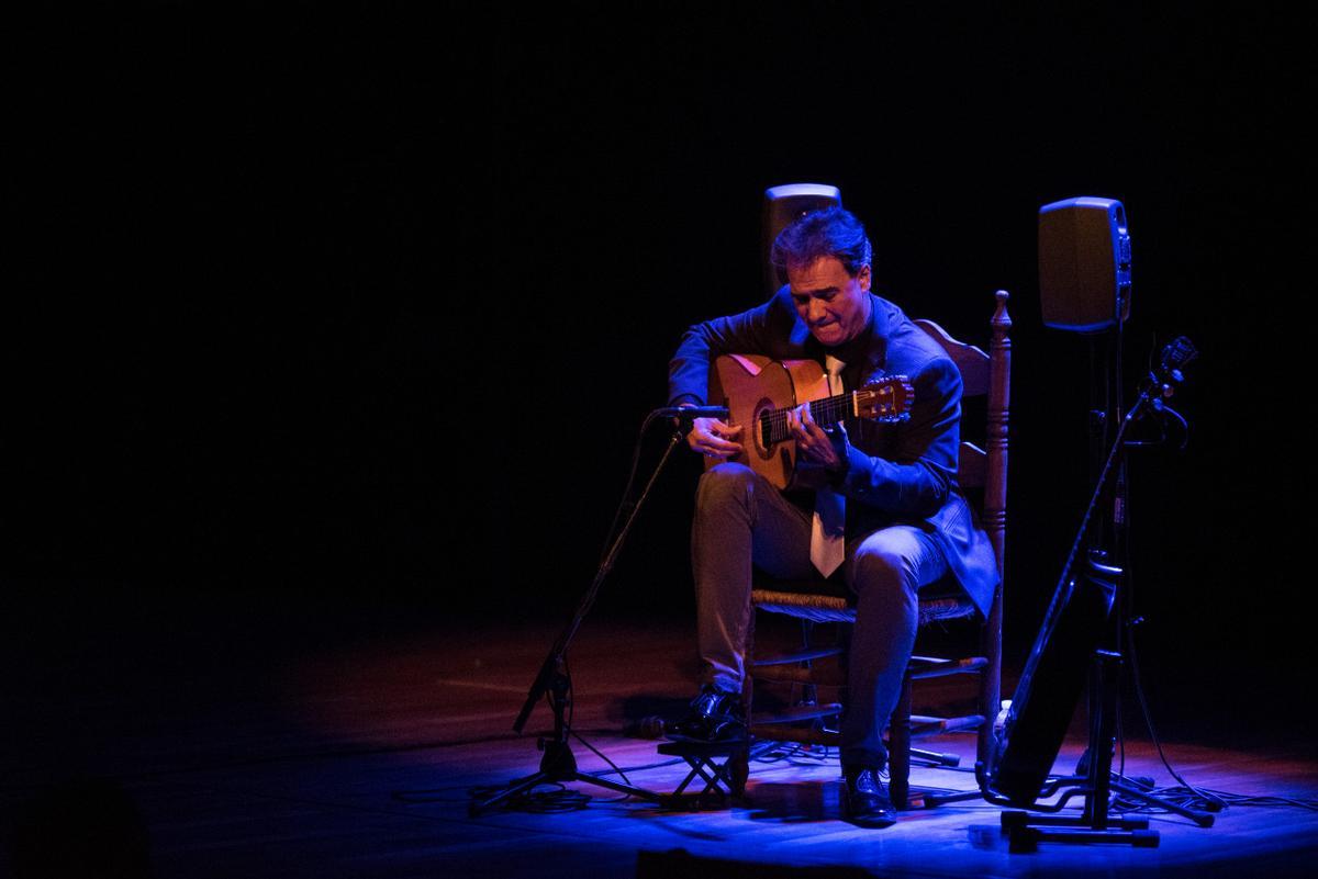 Salvador Gutiérrez en la XXII Bienal de Flamenco de Sevilla