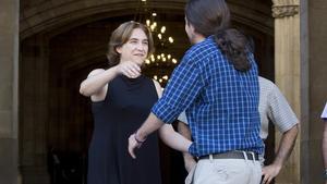 Pablo Iglesias no anirà a l'assemblea fundacional del partit de Colau