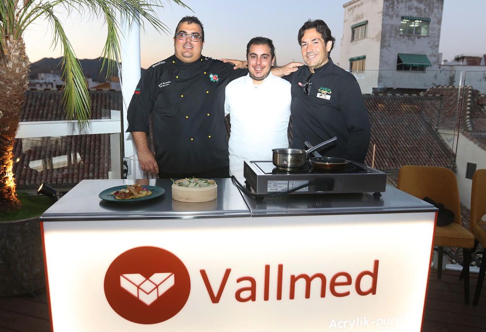 El evento, organizado por La Opinión de Málaga, reunió en la terraza del Hotel Málaga Premium a Cristina Martínez (Garbancita), Carlos Navarro Björk, Carlos Mansilla Gil de Bernabé y Mario Rosado