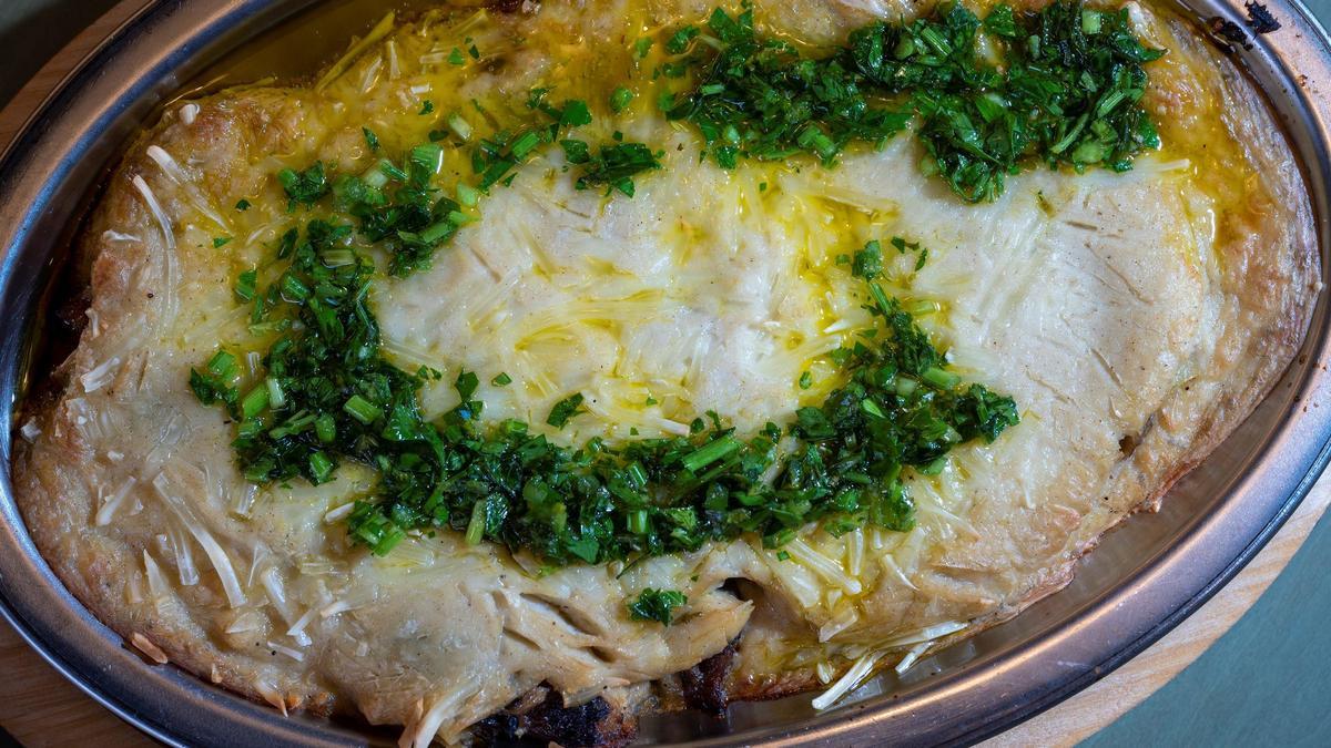 Los canelones del restaurante vegano Kind Kitchen.