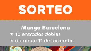 El Periódico sorteja en el seu compte d’Instagram 10 entrades dobles per a Manga Barcelona