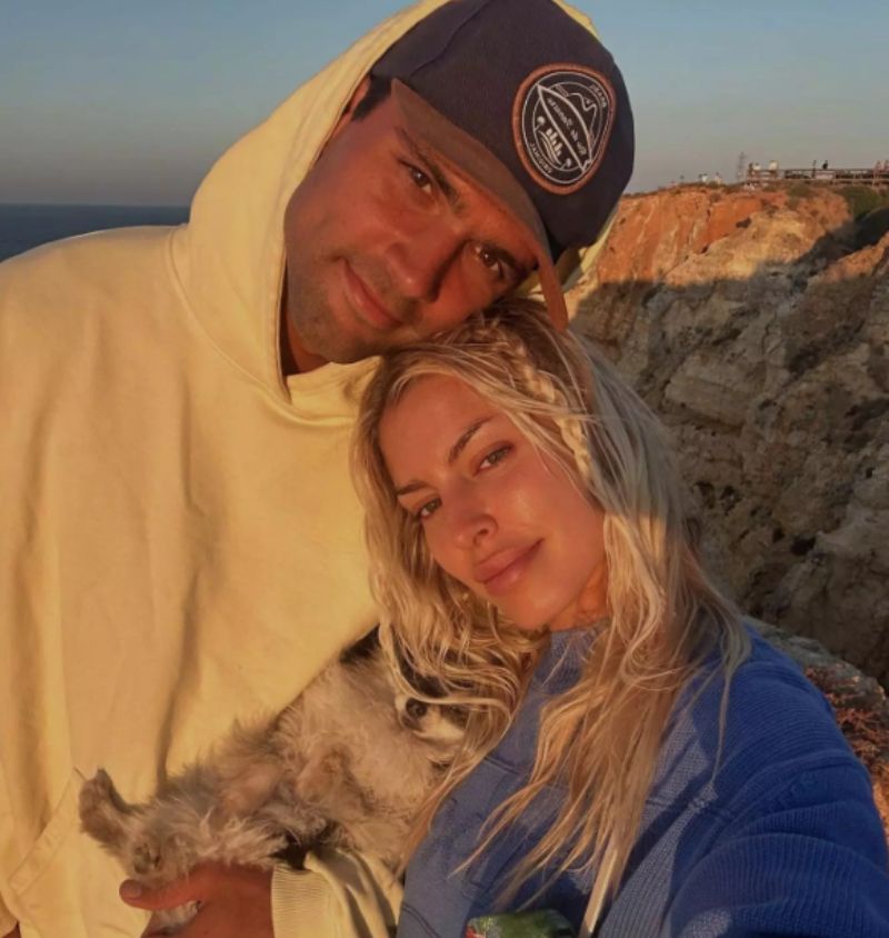 Manu Moreno y Jessica Goicoechea en una foto juntos
