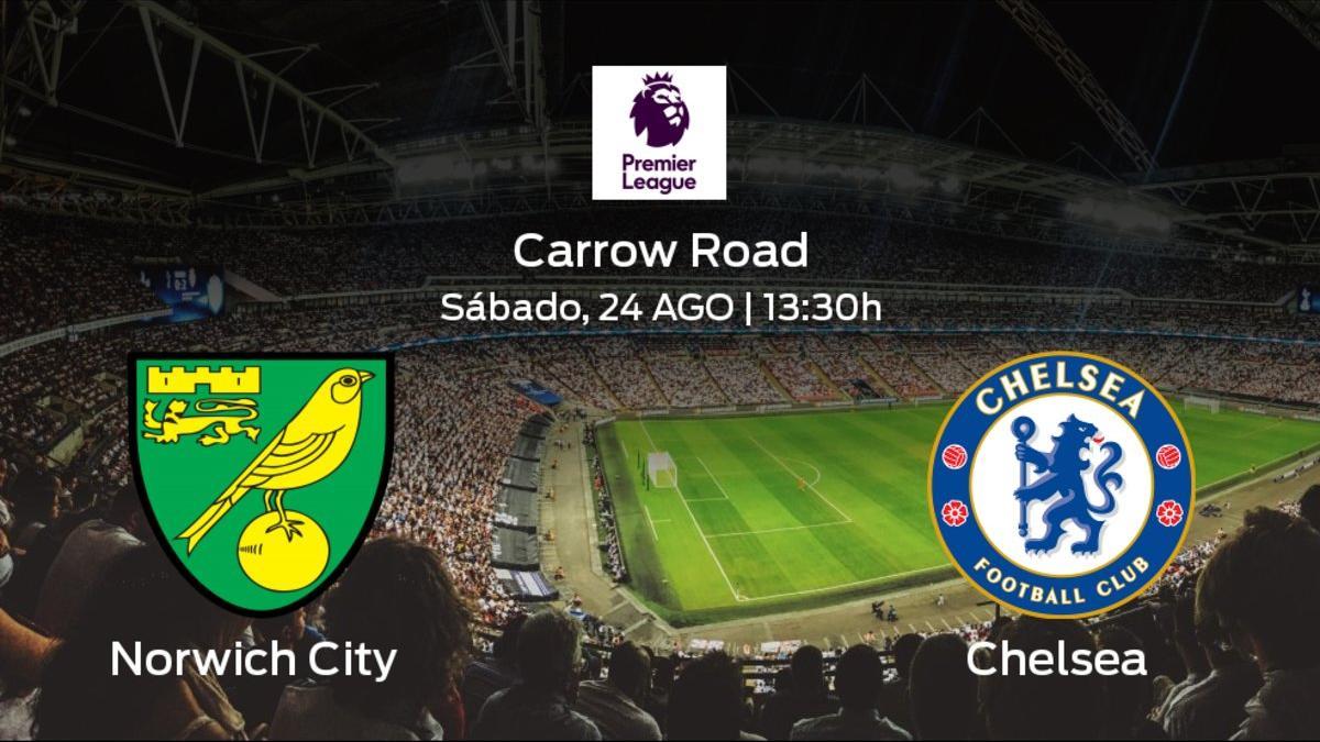 Jornada 3 de la Premiere League: previa del duelo Norwich City - Chelsea