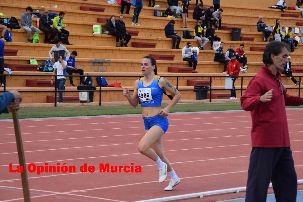 Regional absoluto y sub-23 de atletismo en Lorca