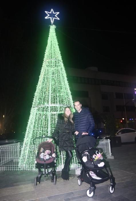 Encendido de luces de Navidad en Murcia