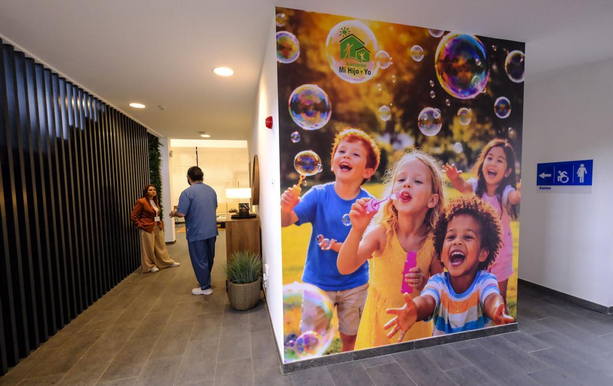 Inauguración de la nueva casa de la Asociación Mi Hijo y Yo en Tamaraceite