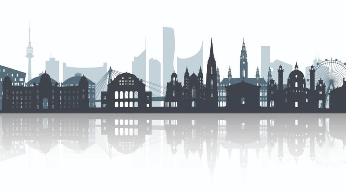 Silueta de Viena.