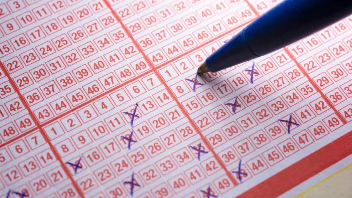 Un boleto de la primitiva.