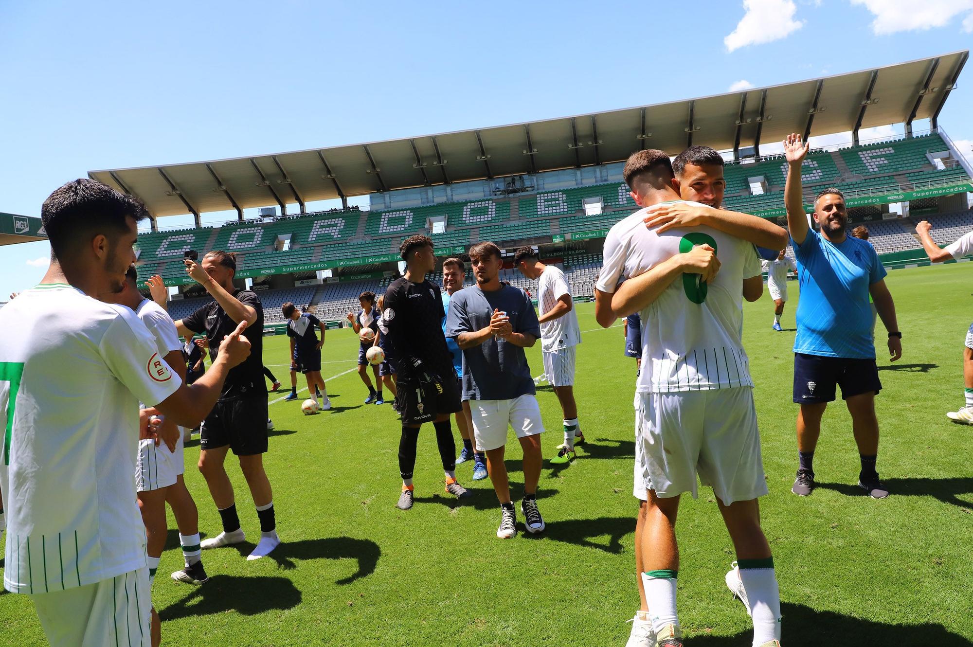 El derbi de play off entre el Córdoba B y el Ciudad de Lucena, en  imágenes