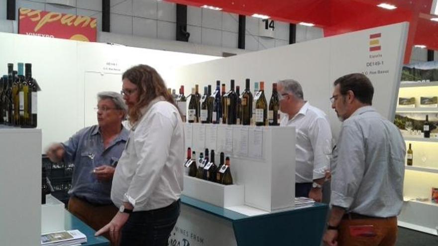 El stand de Rías Baixas en la feria.