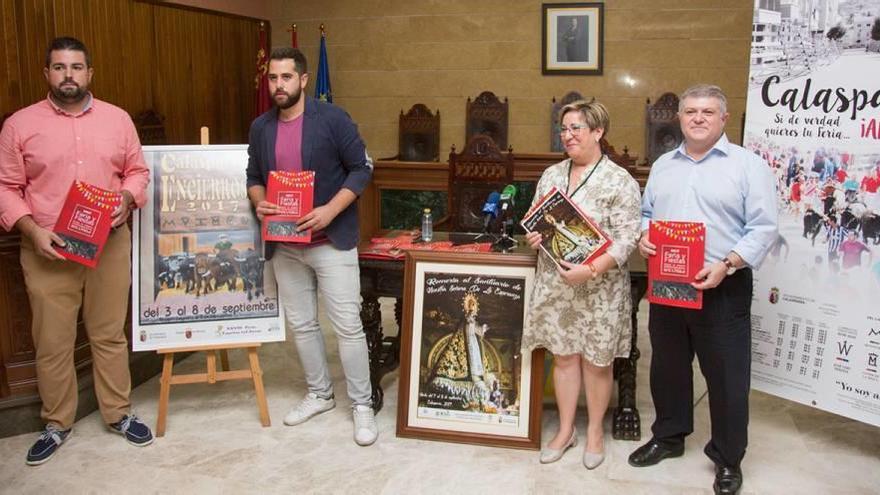 Presentación de las fiestas de Calasparra, que empezarán este fin de semana.