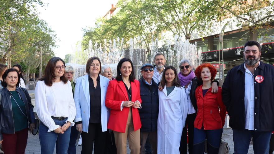 El PSOE llama a los cordobeses a defender la sanidad pública este domingo