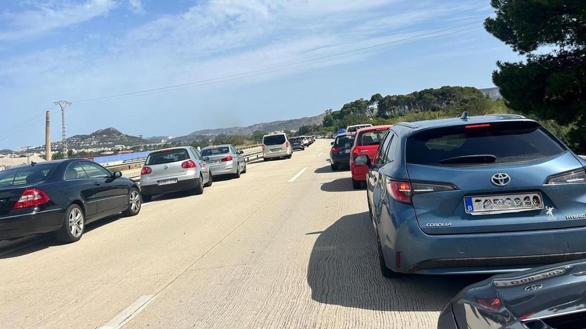 Sospechoso accidente en la AP-7 entre Ondara y Benissa