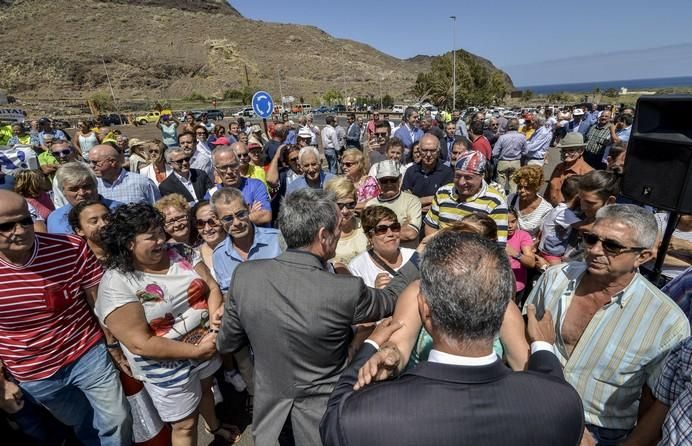 LAS PALMAS DE GRAN CANARIA A 03/07/2017 Apertura al tráfico del último tramo de la primera fase de la carretera de la Aldea. FOTO: J.PÉREZ CURBELO