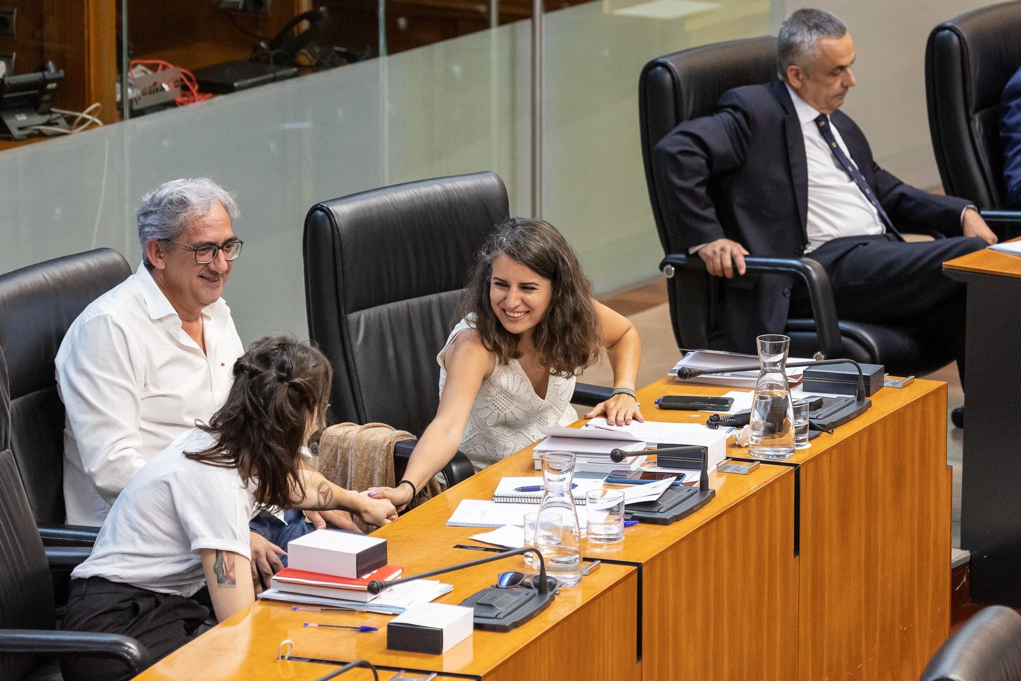 Los momentos de la constitución de la Asamblea de Extremadura en imágenes