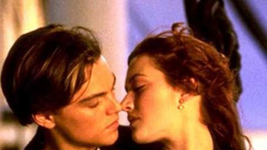 Kate Winslet y DiCaprio.