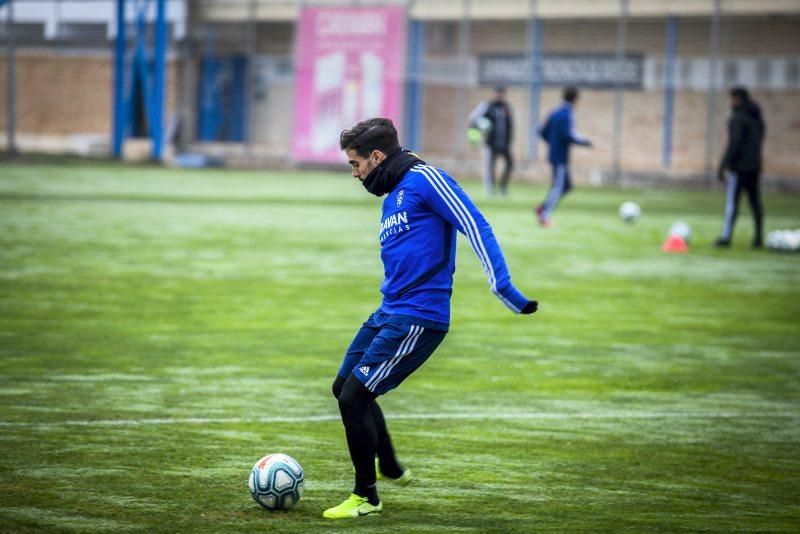 Entrenamiento del Real Zaragoza de hoy 30 de diciembre