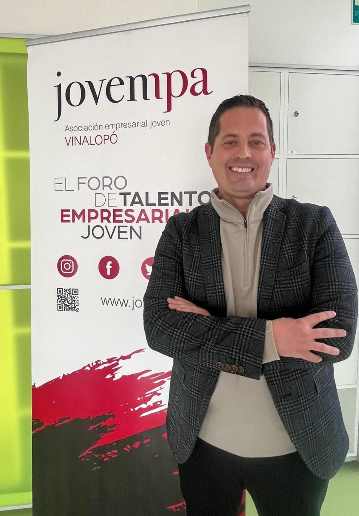 Antonio Egido, presidente de Jovempa en el Vinalopó.