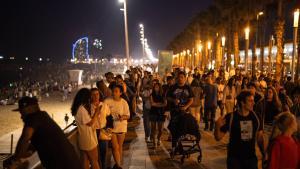 La verbena de Sant Joan en Barcelona