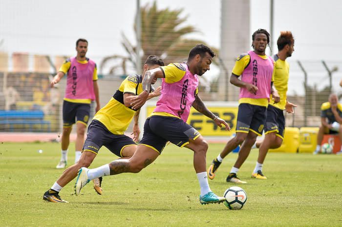 Entrenamiento de la Unión Deportiva Las Palmas