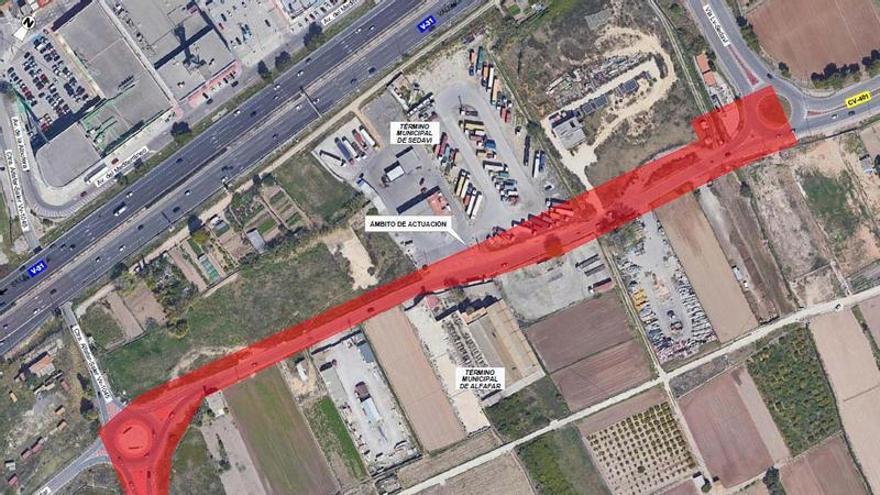 La Diputación licita las obras para ampliar y mejorar la seguridad de la CV-401 entre Alfafar y el Saler