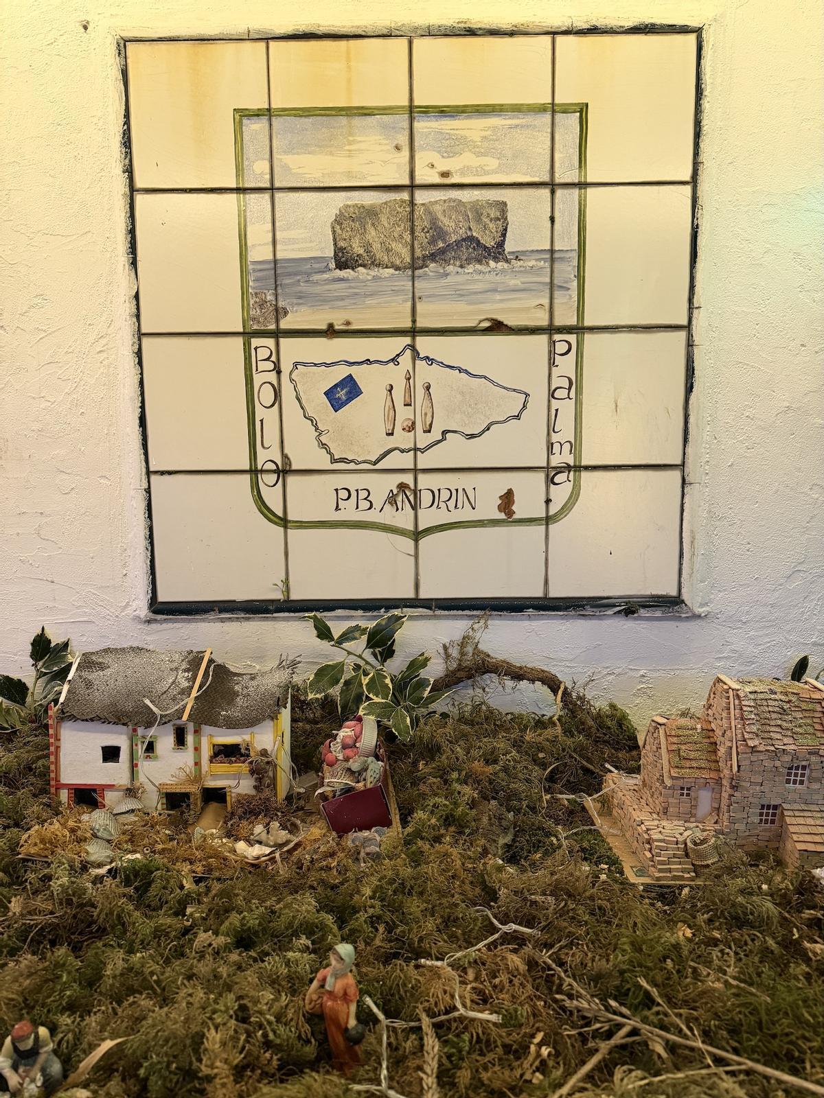 Así es la espectacular decoración navideña del pueblo de Andrín (Llanes)