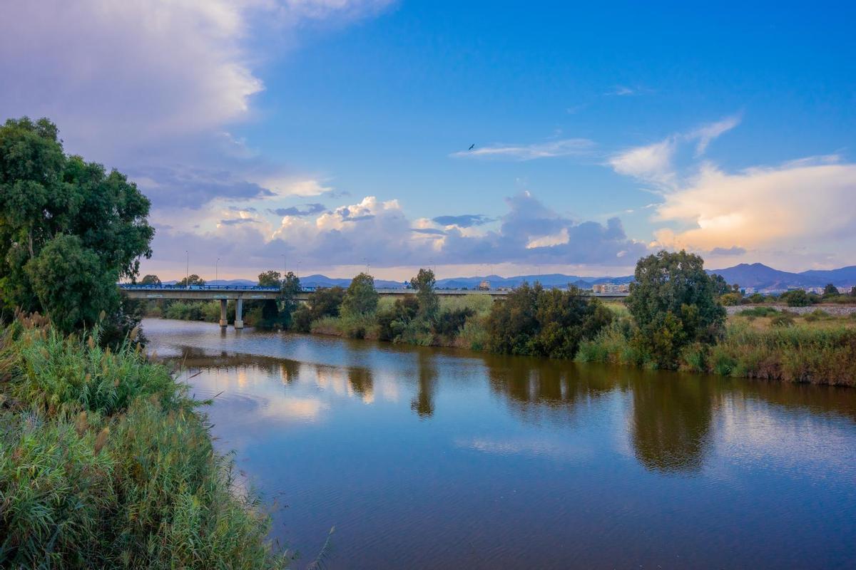 Vistas desde el Parque Natural de la Desembocadura del Guadalhorce