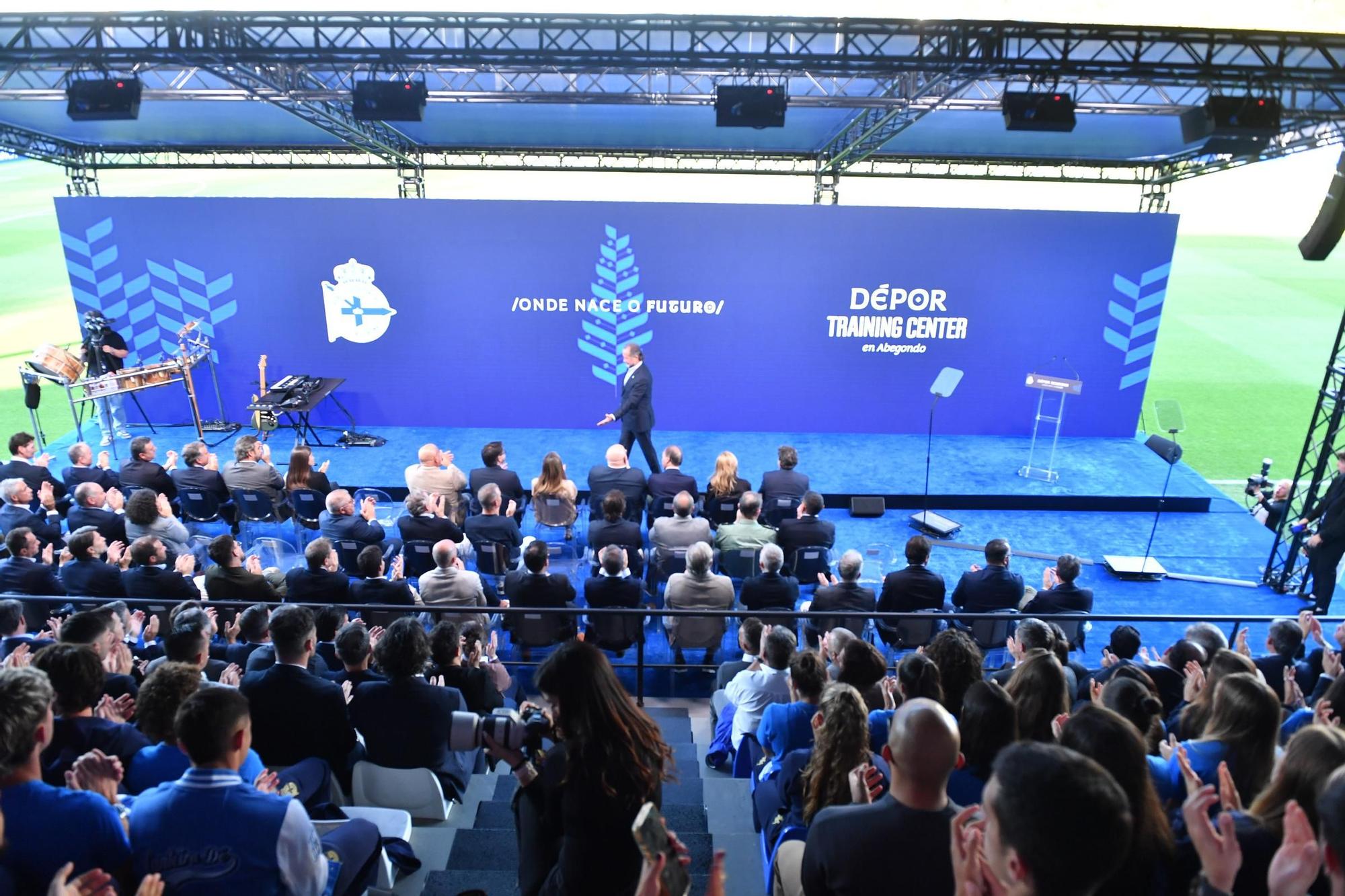 Acto de presentación del nuevo Abegondo