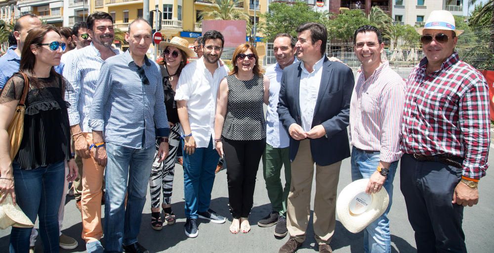 Hogueras 2018: Mascletá de las Hogueras de Alicante de 23 de junio.