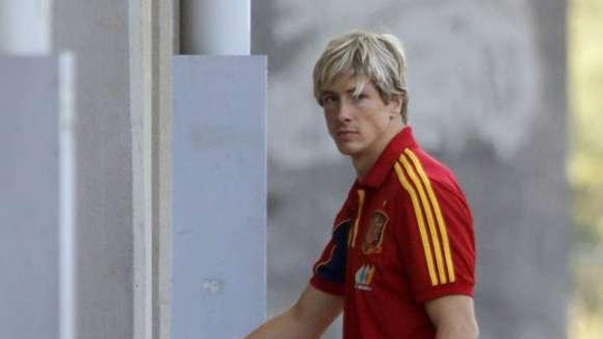 Fernando Torres, ayer a su llegada a San Lázaro. / efe / lavandeira jr.