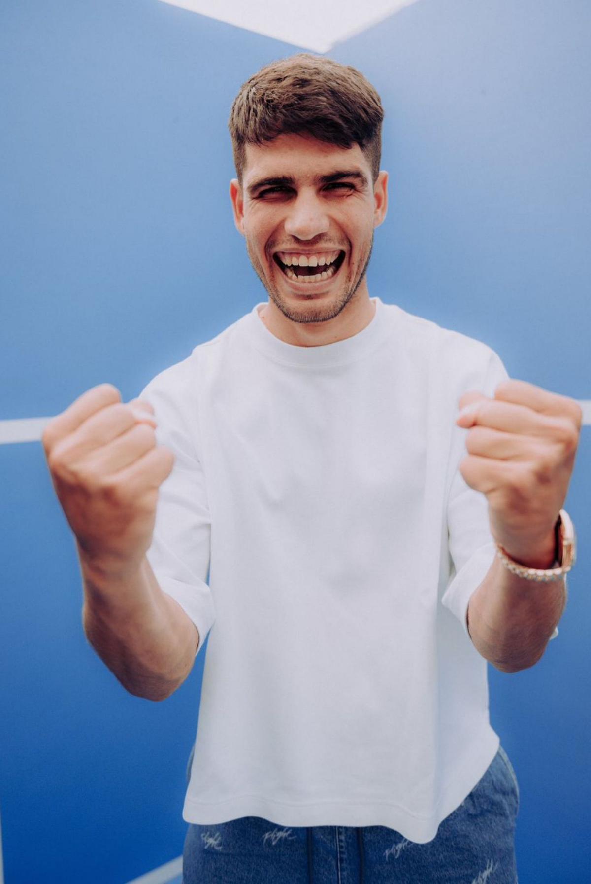 Carlos Alcaraz, en una imagen difundida por el torneo de Cincinnati.