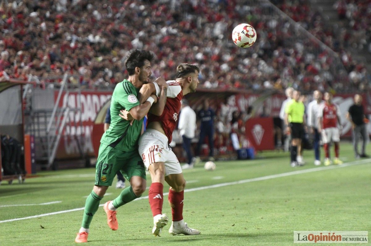 Así fue el encuentro del play off del Real Murcia y el Nástic en la lucha por el ascenso