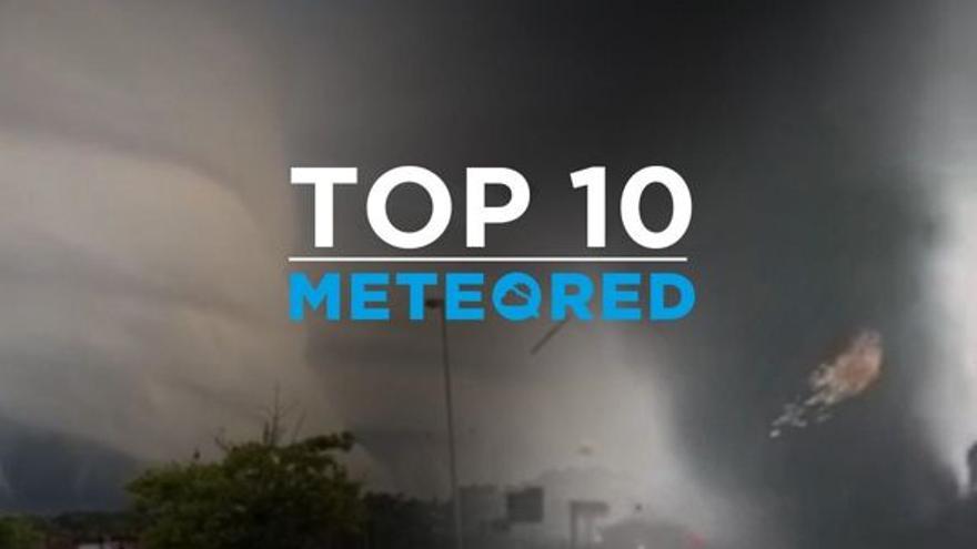 Los 10 vídeos meteorológicos más impactantes de 2021