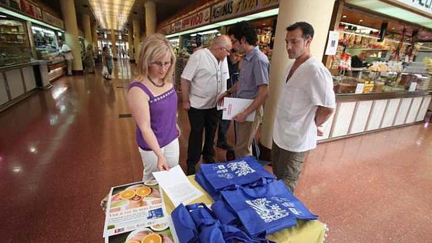 Las bolsas están disponibles en el Mercado desde ayer.